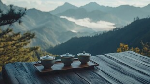 山水茶台