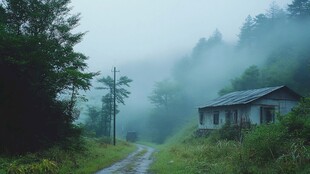 山里人家雾里人家