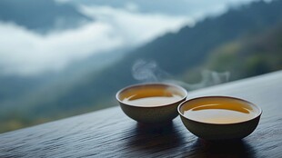 茶杯山水