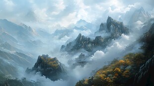 大气高清意境山水