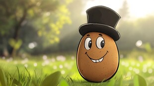 开心地瓜先生形象