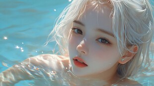 仙气清冷少女壁纸图片