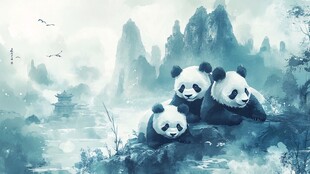 熊猫壁纸