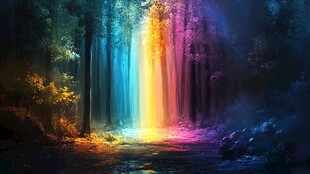 幻彩梦境高清背景