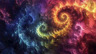 星云漩涡装饰画