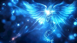 发光的翅膀华丽视觉