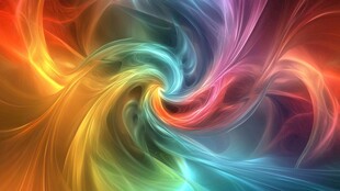 光感色彩高雅抽象艺术