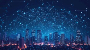 智慧城市科技背景