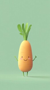 原创萝卜ip形象