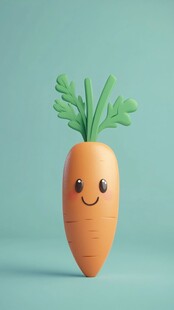 胡萝卜形象设计