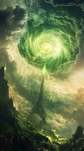 神话风格背景图