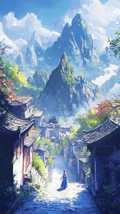古风人物大场景