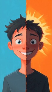 人物情绪插画