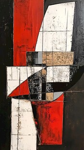 块面抽象画