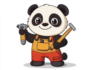 维修店行业吉祥物设计