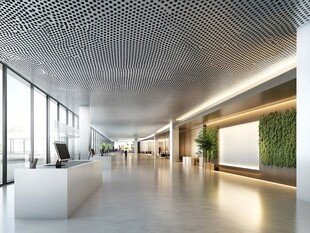 企业大厅场景设计