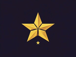 eb品牌标志设计星星