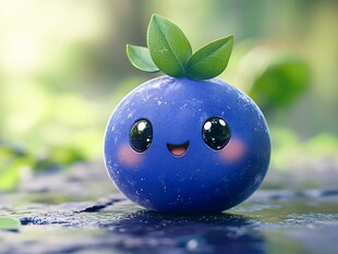 q版蓝莓