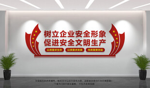 企业安全生产文化墙