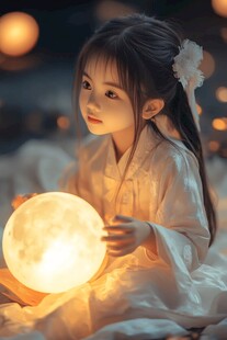 月下少女