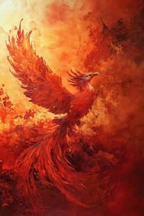 凤凰神鸟图腾瑞兽祥瑞