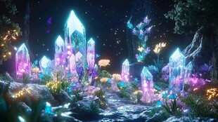 阿凡达一般的梦幻场景