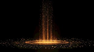 高端黑金发布会素材