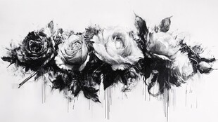 墨韵唯美黑白色