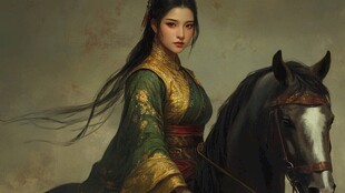 鼠绘古代美女