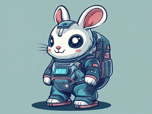 科技兔形象设计