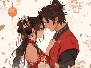 古风新郎新娘