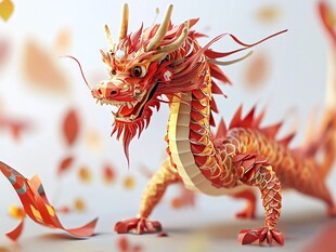 龙年ip建模