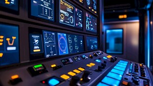 宇宙飞船控制室