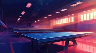 乒乓局背景