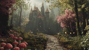 童话森林效果图