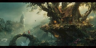 童话森林主题场景