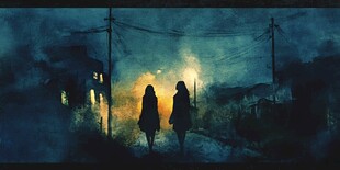 孤独的灵魂插画