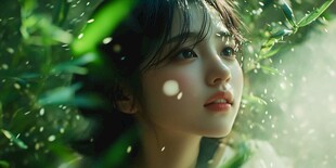 唯美女孩壁纸