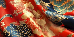 汉服刺绣绸缎锦缎丝绸