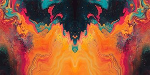 高清彩色流彩背景墙