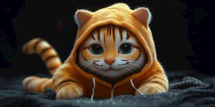 3d卡通猫咪