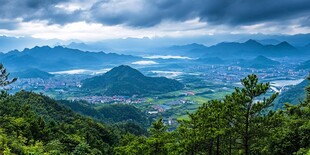 雨后九华