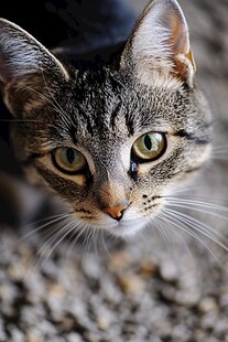 犀利眼神的猫