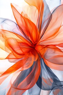 精美抽象特效花