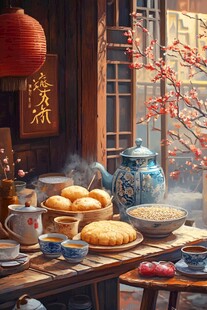 黄桥烧饼场景