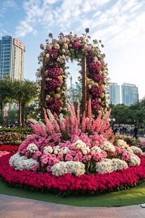 陆家嘴环岛花坛