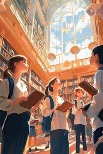 图书馆儿插
