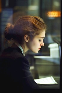 美女一个人购书