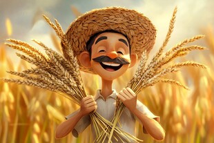 开心小农夫头像