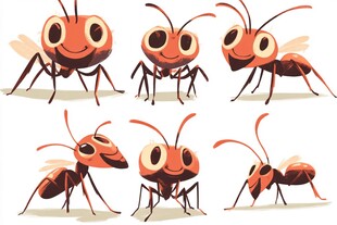 卡通蚂蚁形象